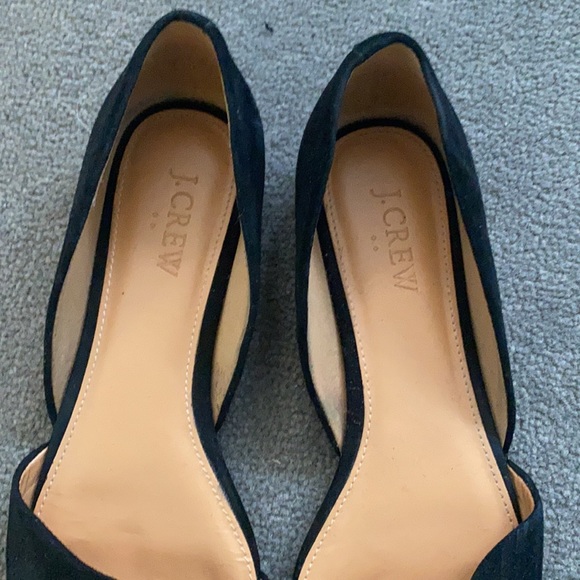 JCREW Factory Black Suede Flats - Picture 3 of 5